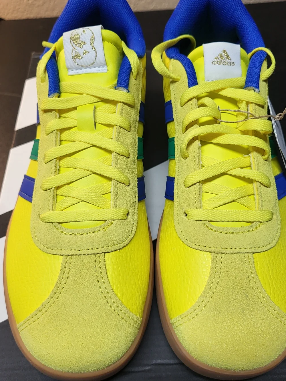 adidas vibrant yellow